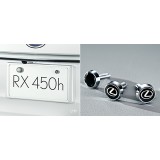 Lexus RX Number Frame (front&rear) & Lock Bolt (logo) Set