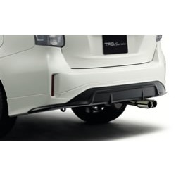 TRD Toyota Prius α  Rear Bumper Spoiler