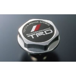 TRD Toyota Oil Filler Cap Aluminum Silver